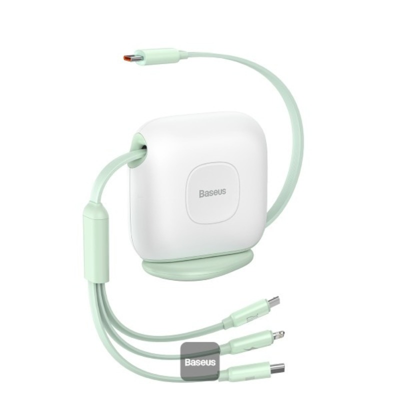 کابل تبدیل USB-C به MicroUSB/USB-C/Lightning باسئوس مدل A85 طول 1.7 متر image gallery