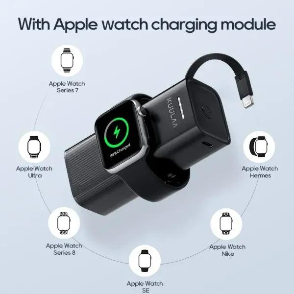 پاوربانک وایرلس کولا مدل KUULAA KL-YD46 ظرفیت 5000mAh image gallery