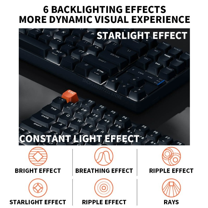 کیبورد مکانیکال شیائومی مدل JXJP02MW Wired Mechanical image gallery