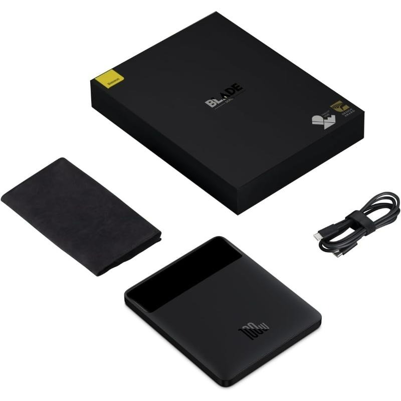 پاوربانک باسئوس مدل PPBLD100HD ظرفیت 100W 20000mAh image gallery