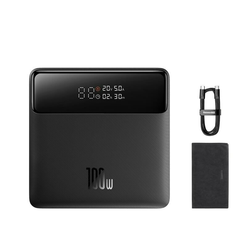 پاوربانک باسئوس مدل PPBLD100HD ظرفیت 100W 20000mAh image gallery