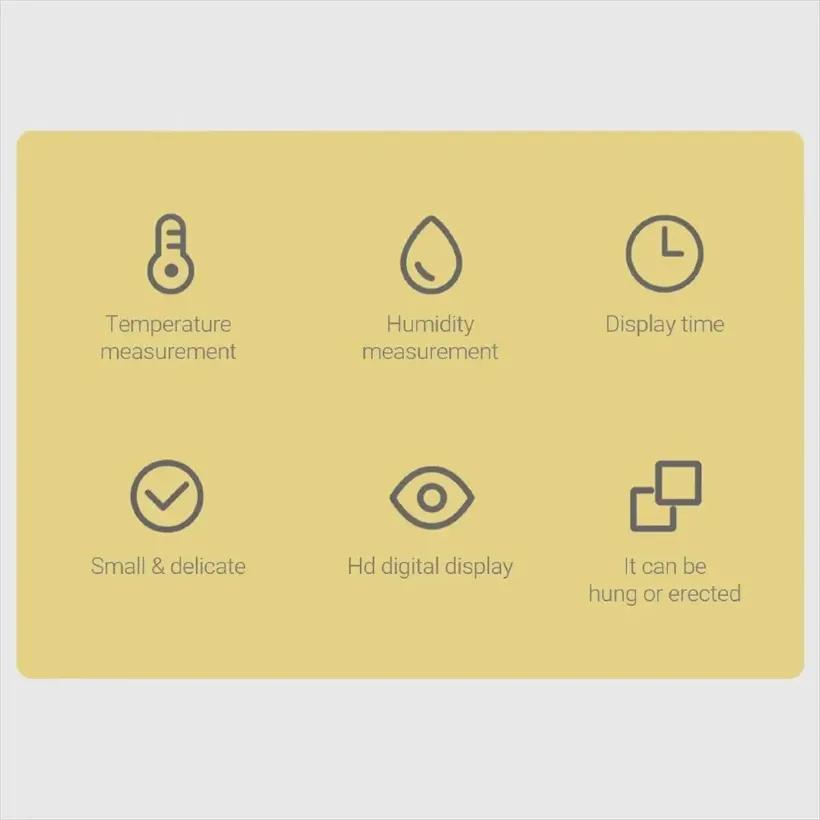 دماسنج و رطوبت‌سنج شیائومی MiaoMiaoCe مدل MHO-C306 Mini image gallery