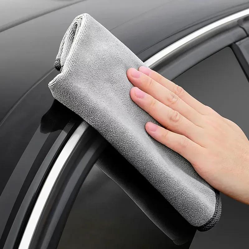 دستمال میکروفایبر باسئوس مدل D14 ابعاد 40*40 بسته ۲ عددی image gallery