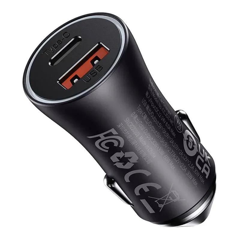 شارژر فندکی باسئوس مدل  Baseus CCJDZ-MC 60W image gallery