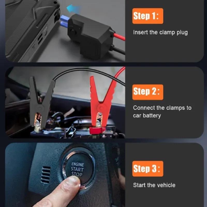 جامپ استارتر و پاوربانک High Power مدل Deluxe ظرفیت 20000mAh image gallery