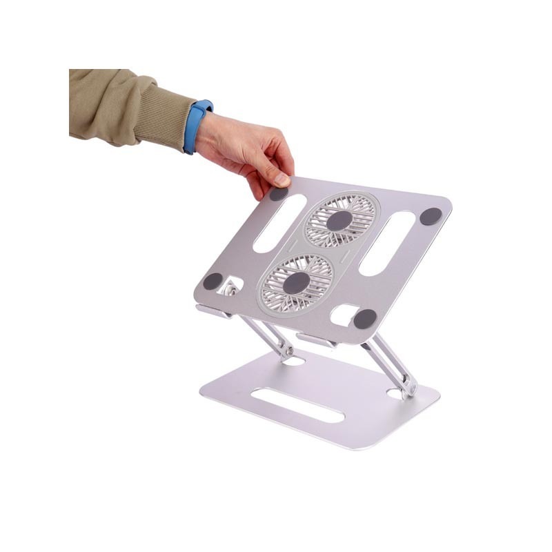پایه خنک کننده لپ تاپ کول کلد مدل  Coolcold W8 Laptop Stand image gallery