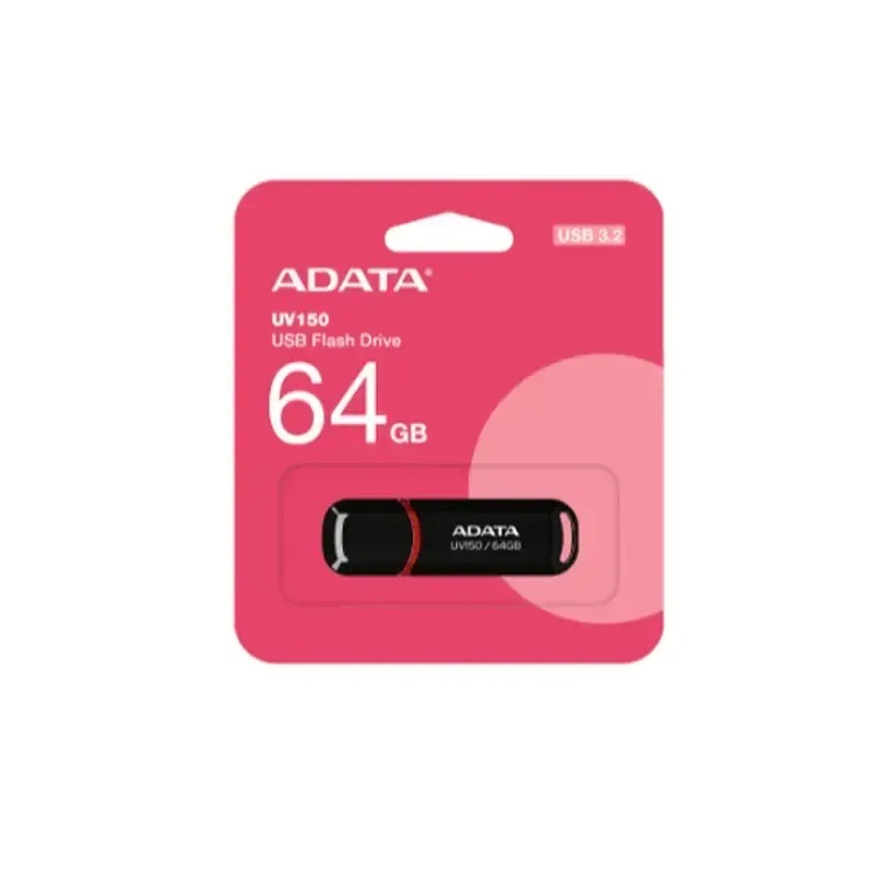 فلش مموری USB 3.2 ای دیتا مدل ADATA UV150 ظرفیت 64 گیگابایت image gallery