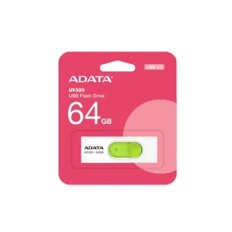 فلش مموری USB 3.2 ای دیتا مدل ADATA UV320 ظرفیت 64 گیگابایت image gallery