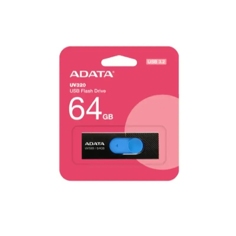فلش مموری USB 3.2 ای دیتا مدل ADATA UV320 ظرفیت 64 گیگابایت image gallery