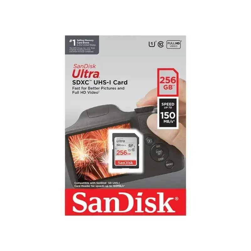 کارت حافظه سن دیسک مدل SanDisk Ultra SDXC UHS-I GN6IN سرعت 150 با ظرفیت 256 گیگابایت image gallery