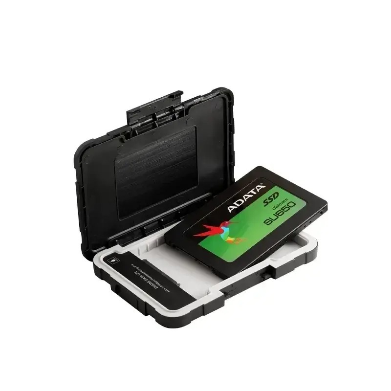 محفظه نگهدارنده و باکس هارد ای دیتا مدل ADATA ED600 External Enclosure image gallery