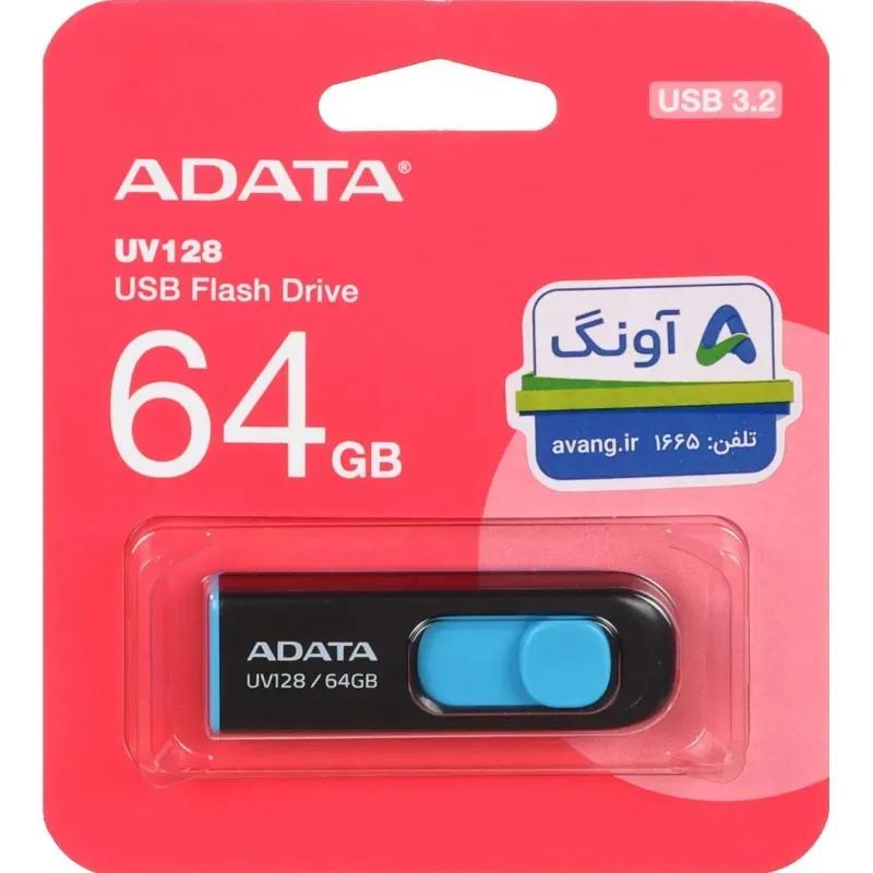 فلش مموری ADATA مدل UV128 ظرفیت 64 گیگابایت image gallery