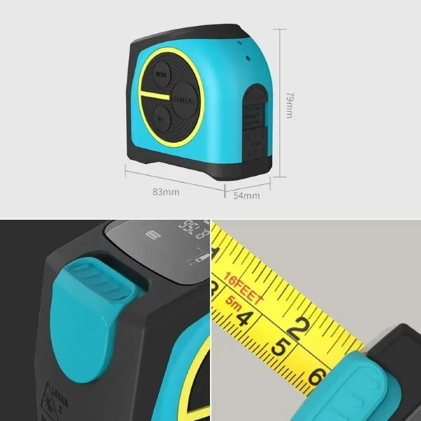متر لیزری شیائومی مدل xiaomi Mileseey DT10 2in1 image gallery