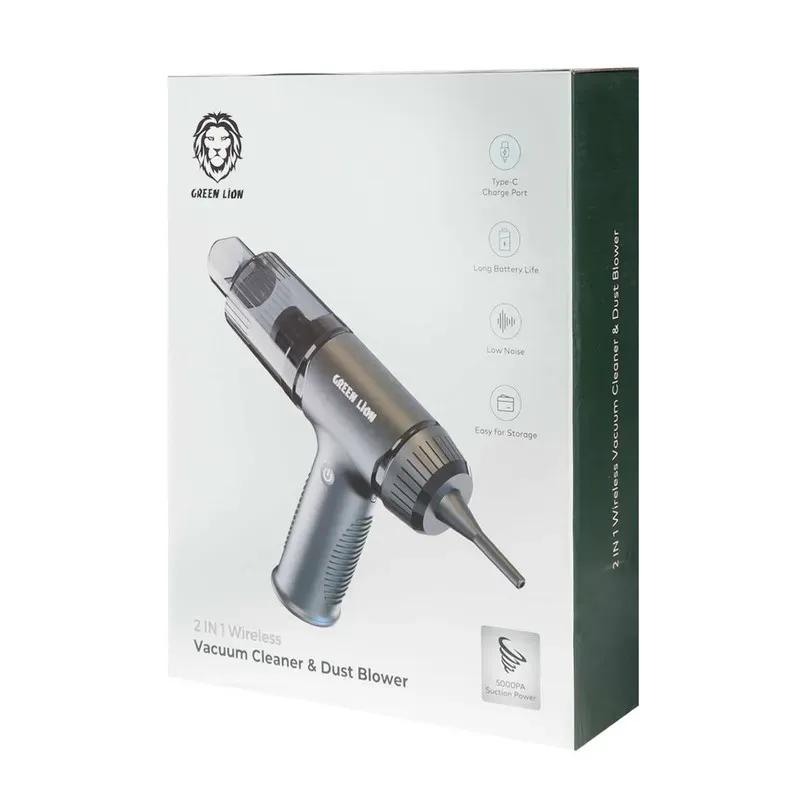 جارو شارژی دمنده گرین لاین  مدل 2 in 1 Wireless Vacuum Cleaner and Dust Blower توان 55 وات image gallery