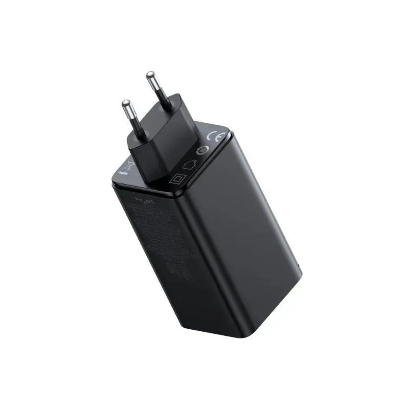 شارژر دیواری فست شارژ بیسوس مدل  GaN6 Pro Fast Charger 2C+2U 100W EU P10162705112-00 توان 100 وات image gallery