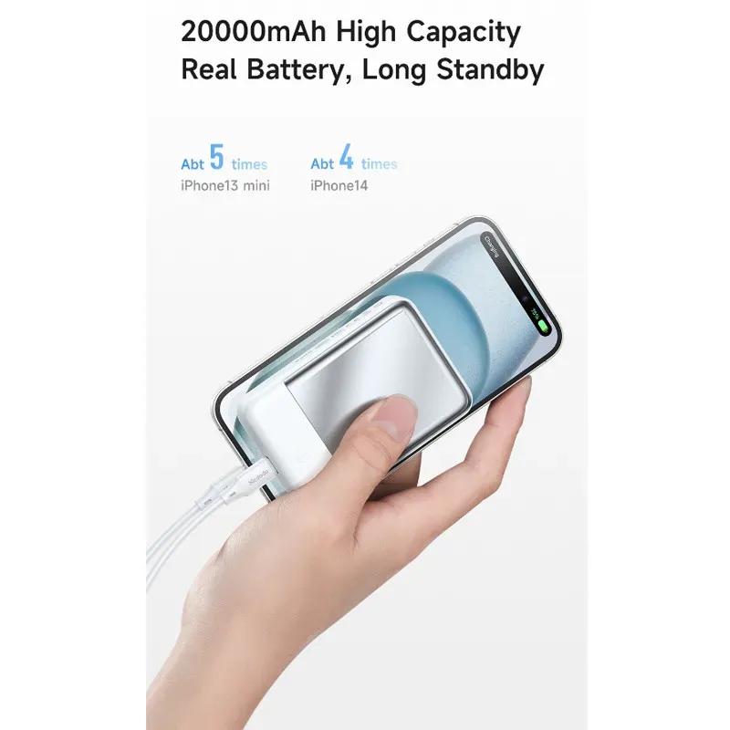 پاوربانک وایرلس 20000 مگنتی مک دودو مدل Mcdodo MC-5020 توان 20 وات image gallery