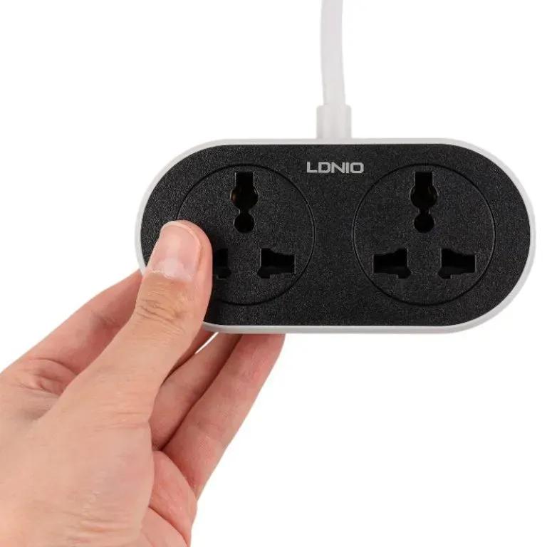 چند راهی برق الدینیو مدل SC2018 دارای 2 خروجی image gallery