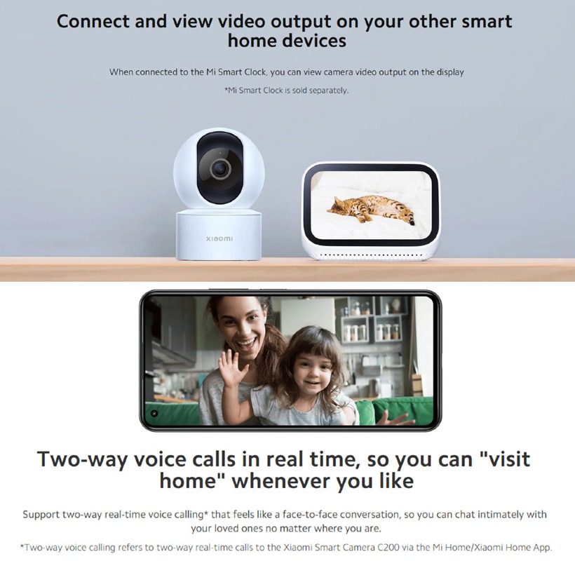 دوربین نظارتی هوشمند شیائومی Xiaomi C200 MJSXJ14CM نسخه گلوبال image gallery