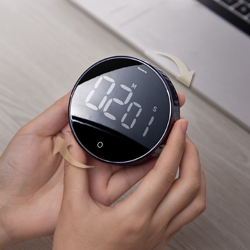 تایمر زنگ دار بیسوس Baseus Heyo Rotation Countdown Timer ACDJS-01 image gallery