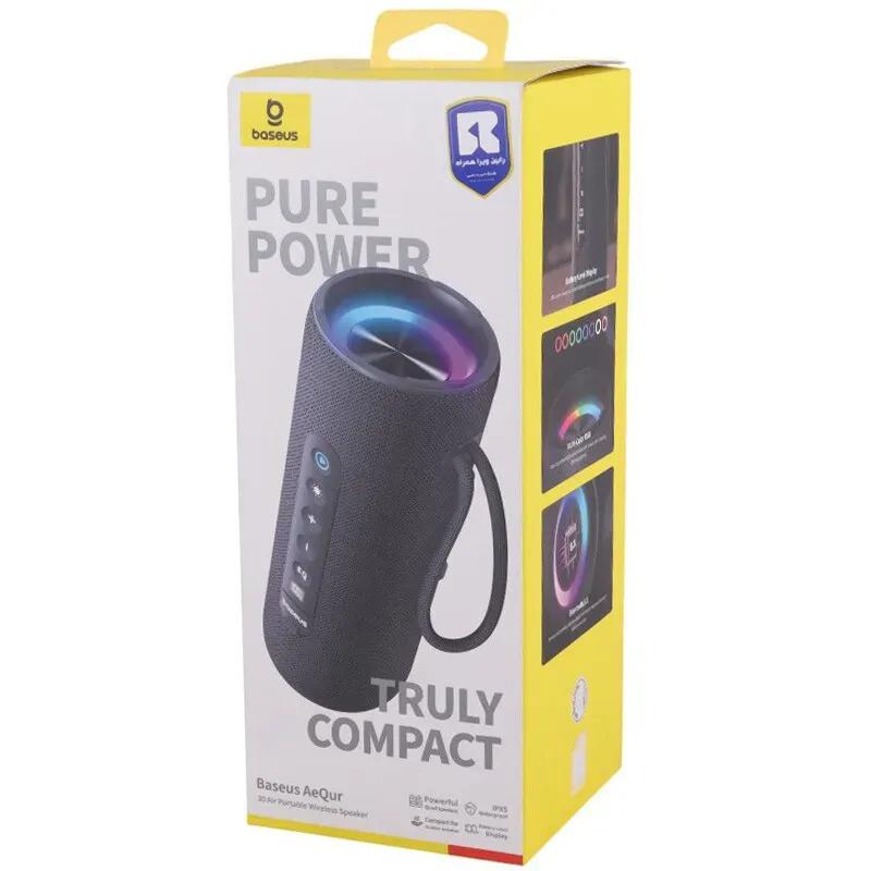 اسپیکر بلوتوث باسئوس مدل Baseus AeQur 30 Air Portable A20072600826-00 توان 15 وات image gallery