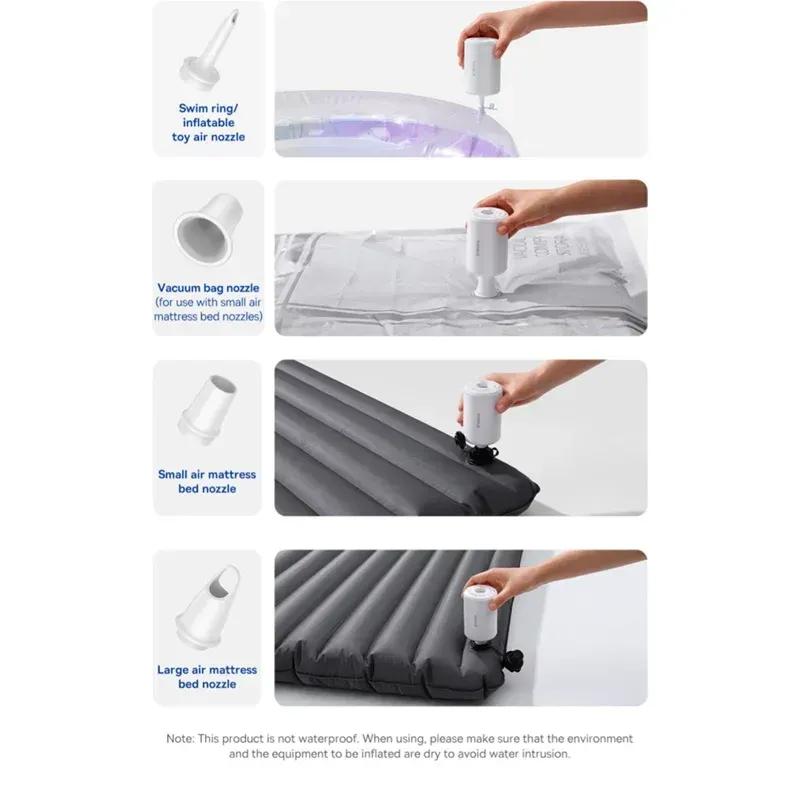 پمپ باد شارژی باسئوس مدل CG028 PocketGo Pro C11157700221-01 image gallery