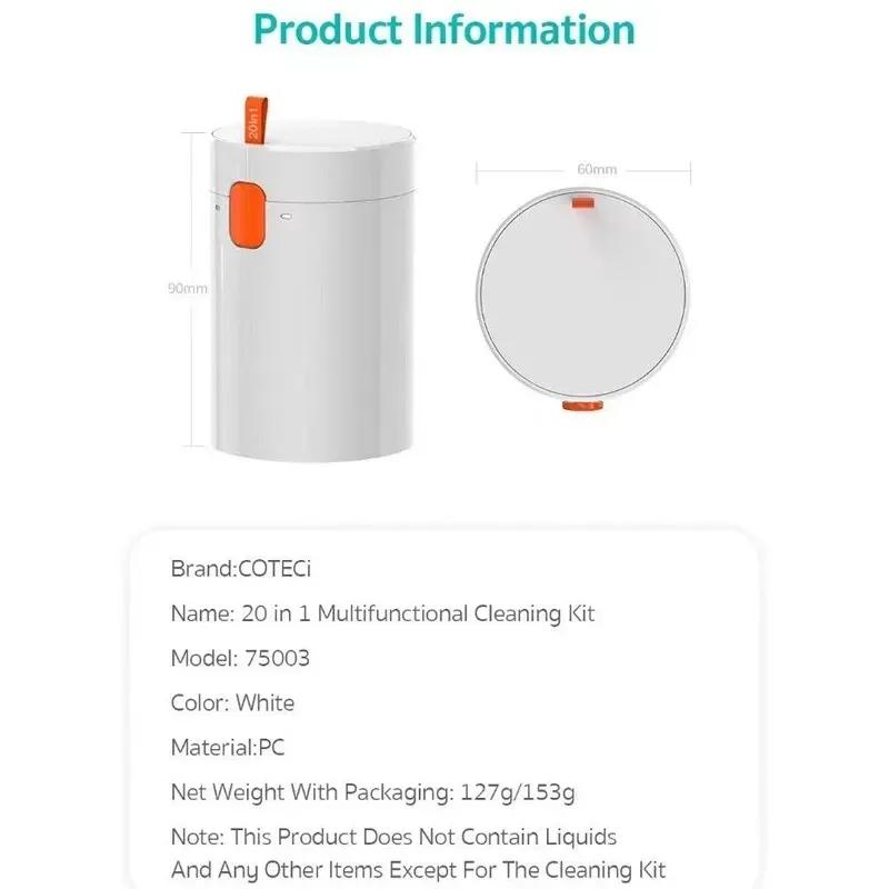 کیت تمیز کننده چند کاره کوتتسی مدل 75003 20 In 1 image gallery
