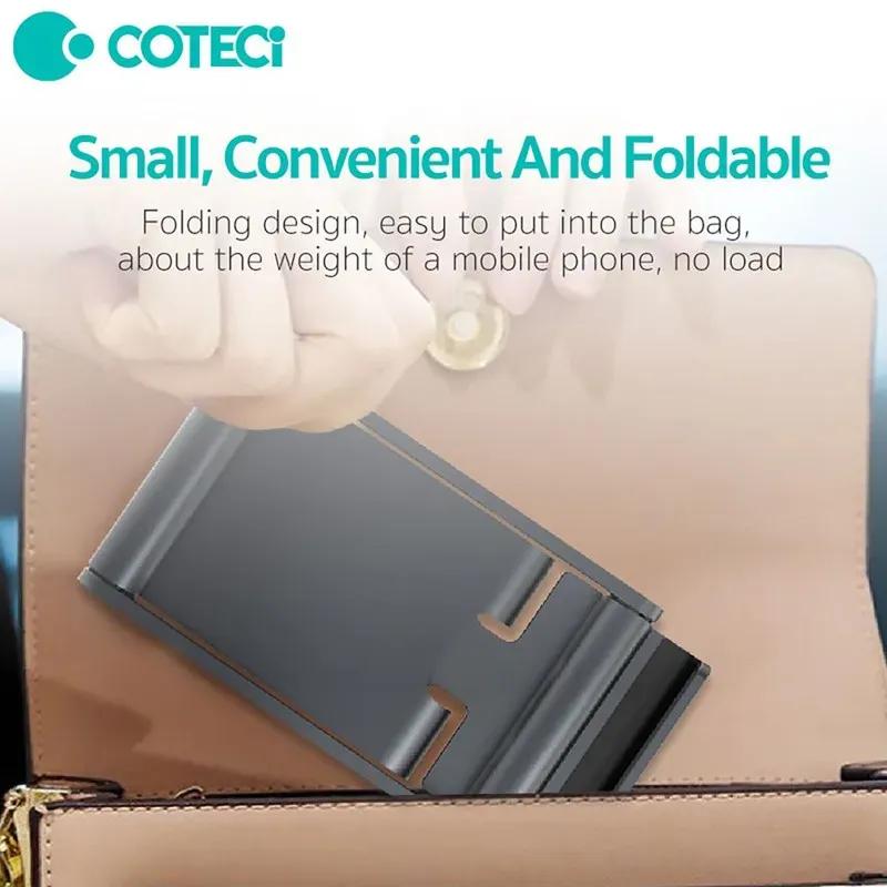 هولدر و پایه نگهدارنده رومیزی دو کاره کوتتسی مدل 51012 مناسب گوشی و تبلت image gallery