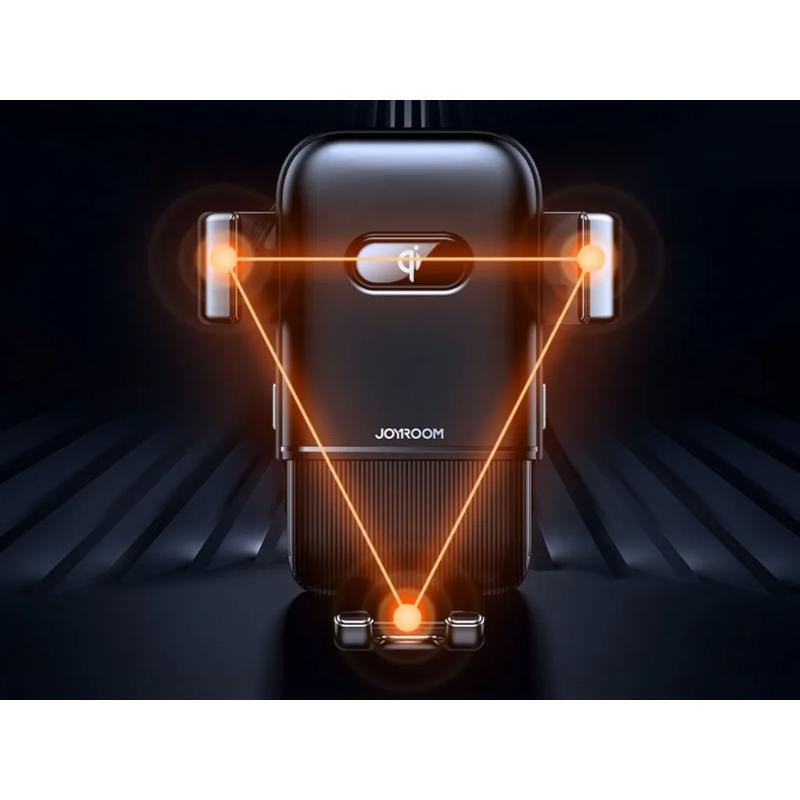 هولدر و شارژر وایرلس جویروم مدل JR-ZS216 Three-axis Electric Wireless Charger توان 15 وات image gallery