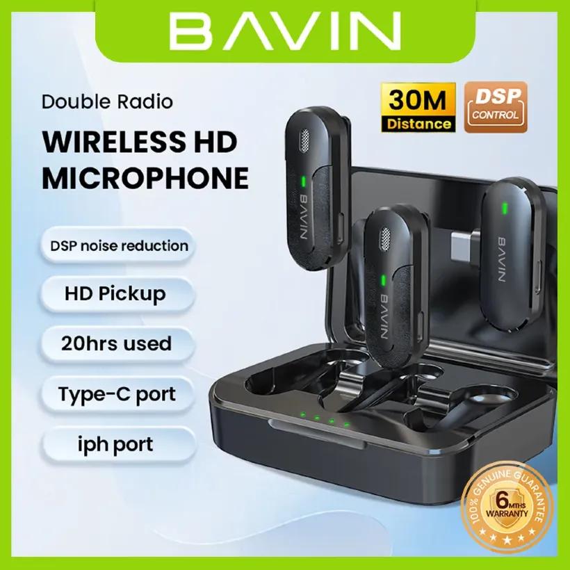 میکروفون بی سیم Type C باوین مدل MP102 image gallery