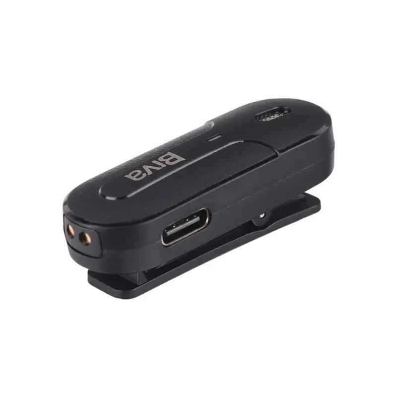 میکروفون یقه‌ ای لایتنینگ بیوا مدل Wireless Microphone WM-05 دارای 2 فرستنده image gallery