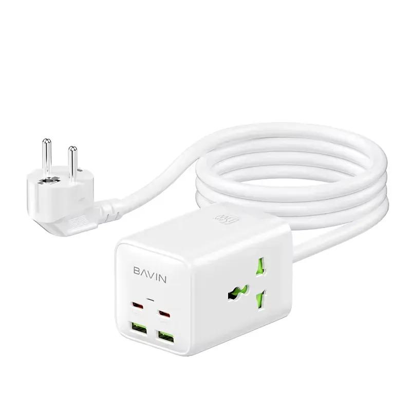 چند راهی و هاب شارژر 6 پورت باوین مدل PC2026y طول 1.5 متر توان 65 وات image gallery