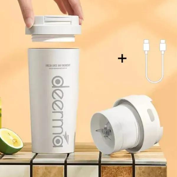 مخلوط‌ کن میوه قابل حمل شیائومی Deerma مدل NU90 image gallery