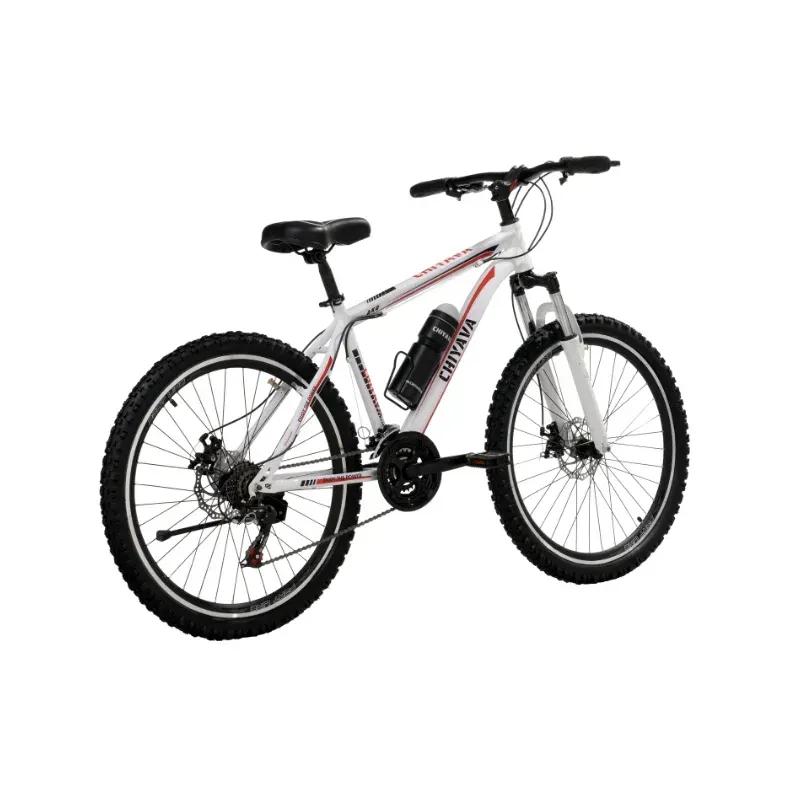 دوچرخه چیاوا مدل آکو دنده‌ای ۲۱ سرعته با ترمز دیسکی و دوشاخ کمک‌دار سایز 26 image gallery