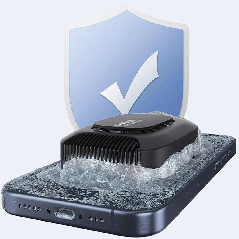 شارژر وایرلس مگنتی و فن خنک کننده موبایل باسئوس مدل  Baseus MagPro II BS-PS036 توان 15 وات image gallery