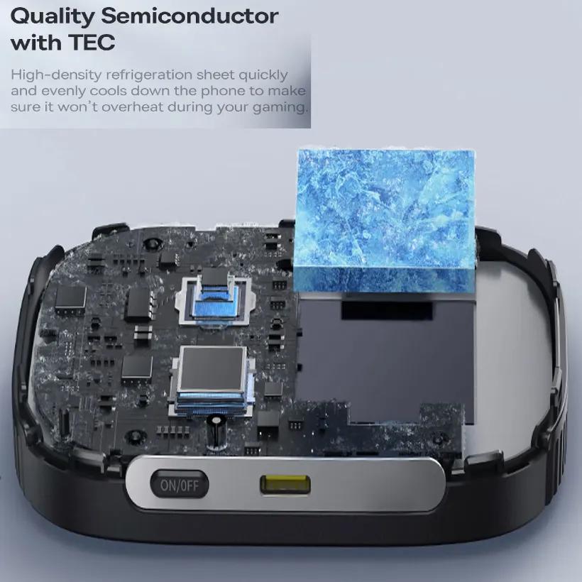 شارژر وایرلس مگنتی و فن خنک کننده موبایل باسئوس مدل  Baseus MagPro II BS-PS036 توان 15 وات image gallery