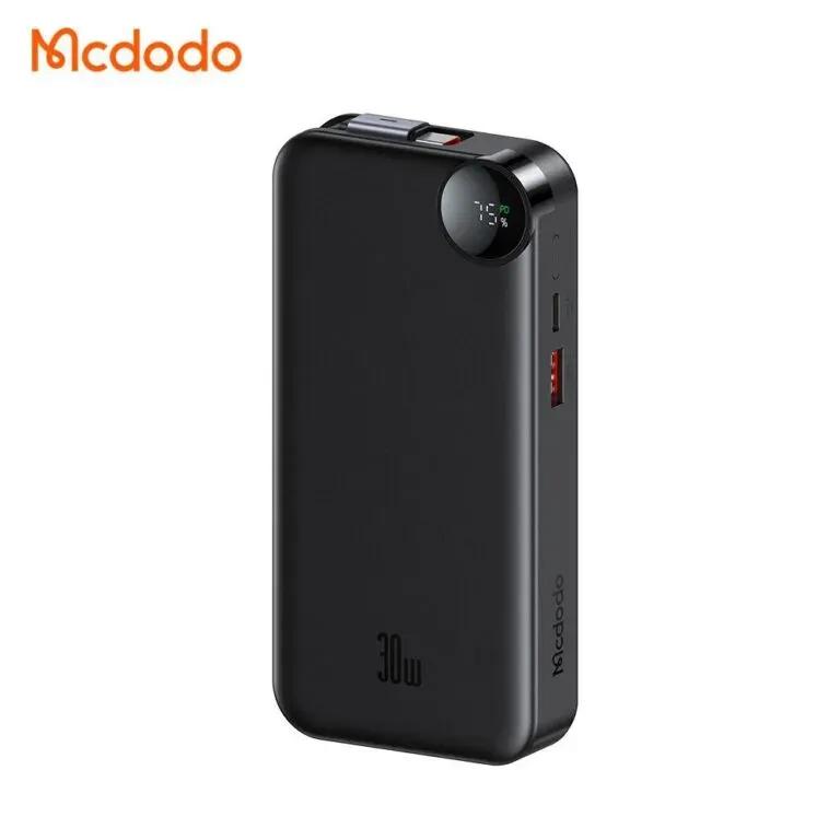 پاوربانک 10000 مک دودو  مدل Mcdodo Freego MC-3870 توان 30 وات همراه با کابل متصل image gallery