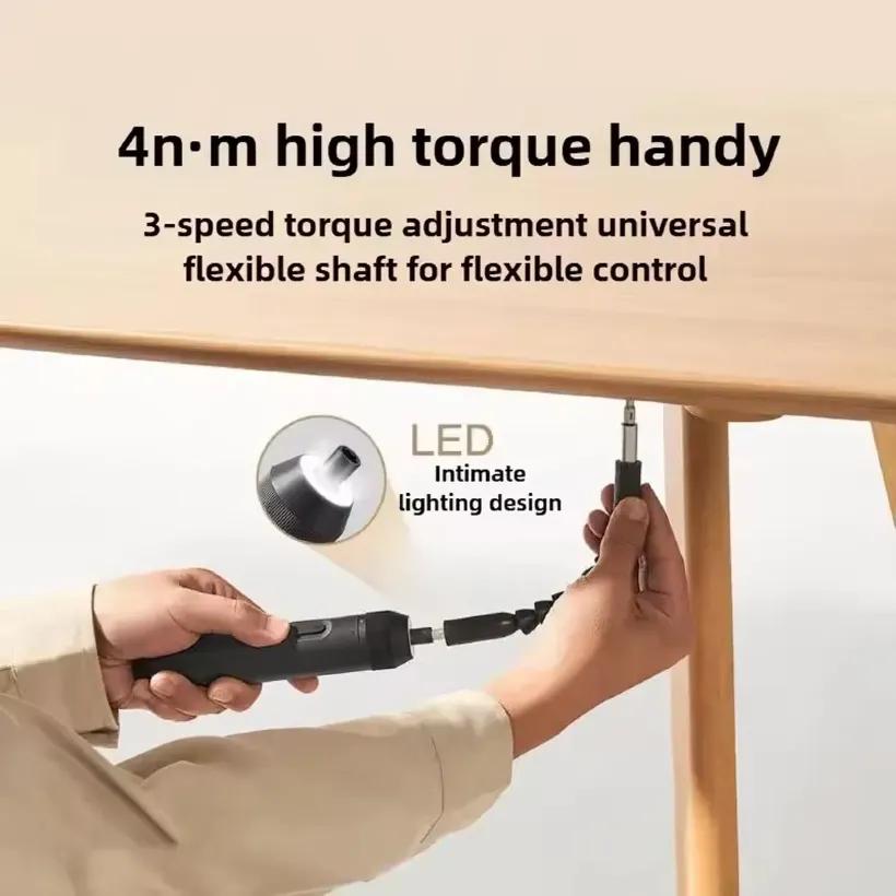 جعبه ابزار و پیچ گوشتی شارژی شیائومی Mijia مدل MJGJX001QW  image gallery