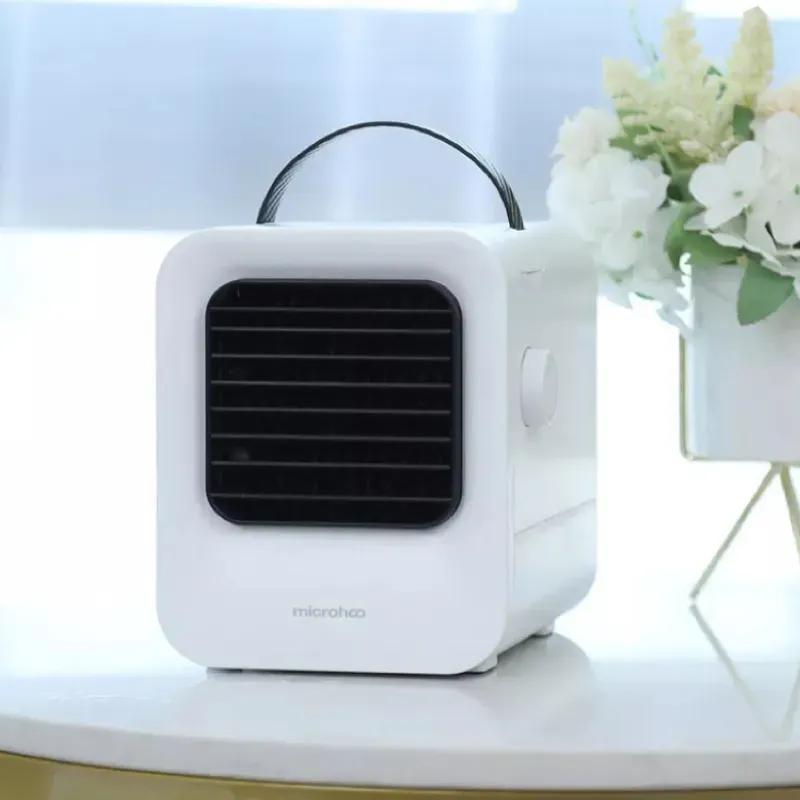 مینی کولر سلولزی شیائومی Microhoo مدل Xiaomi Iceman Lite MH02A Personal Air Cooler image gallery