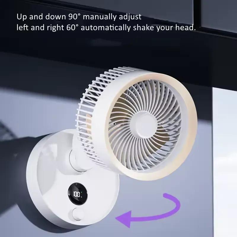 پنکه رومیزی شارژی بیوا مدل FA-04 Desktop Circulation Fan image gallery