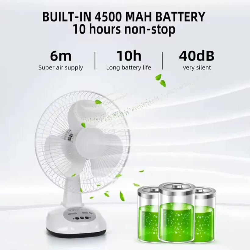 پنکه رومیزی شارژی بیوا مدل FA-06 desktop fan image gallery