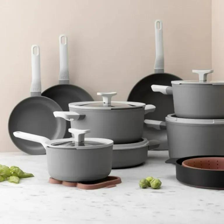 تابه ووک درب دار برگهف سری Leo سایز 32cm 5.9L image gallery