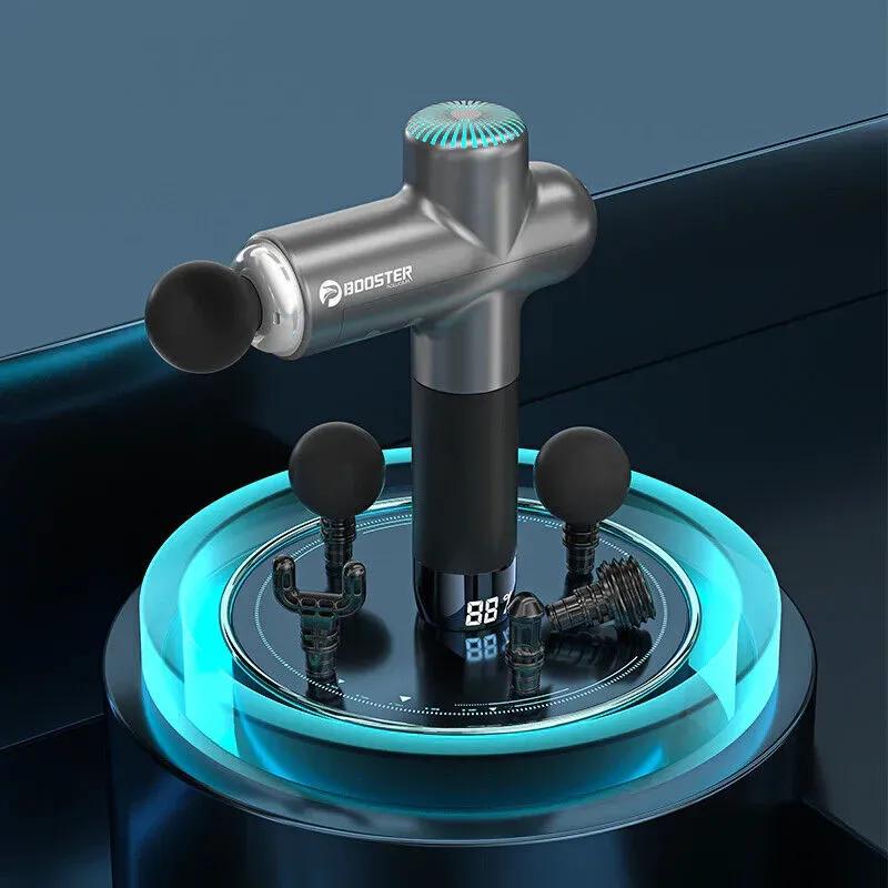 ماساژور برقی بوستر مدل Booster Light Saber به همراه پایه شارژ و سری سرد و گرم image gallery