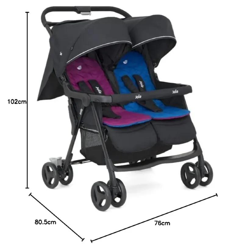 کالسکه دو قلو جویی مدل air twin image gallery