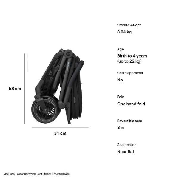 ‫کالسکه رو به مادر مکسی کوزی مدل‬ ‫(2025) Leona2‬ image gallery