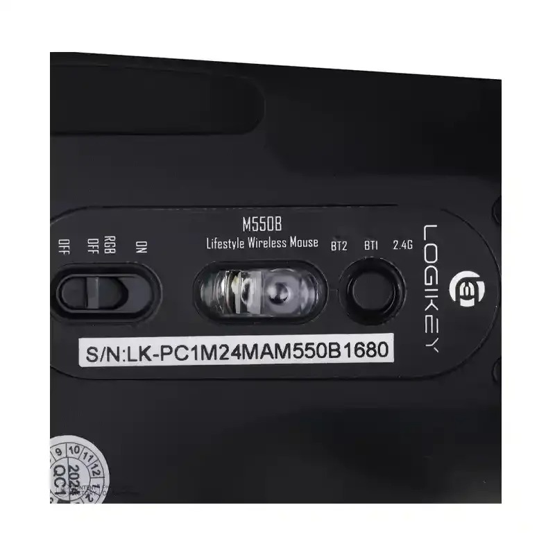 ماوس گیمینگ بی سیم لاجی کی مدل Logikey M550B image gallery