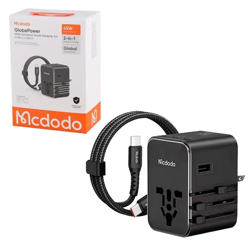 شارژر دیواری و مبدل برق مک دودو مدل CP-327 توان 45 وات همراه با کابل image gallery