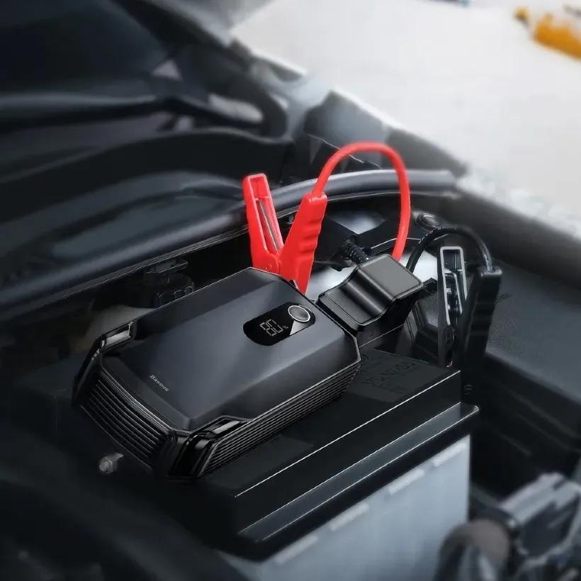 پاوربانک و جامپ استارتر باسئوس مدل Super Energy Max Car Jump Starter 20000mAh CGNL020001 CRJS04 image gallery