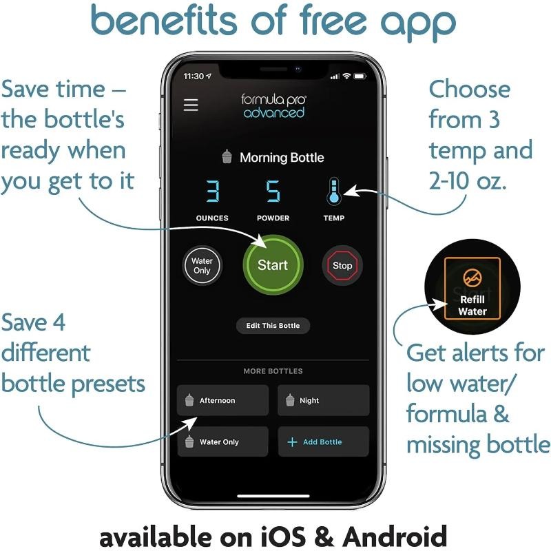 ‫شیرساز نوزاد بی بی برزا مدل‬ Formula Pro Advanced WiFi‬ image gallery