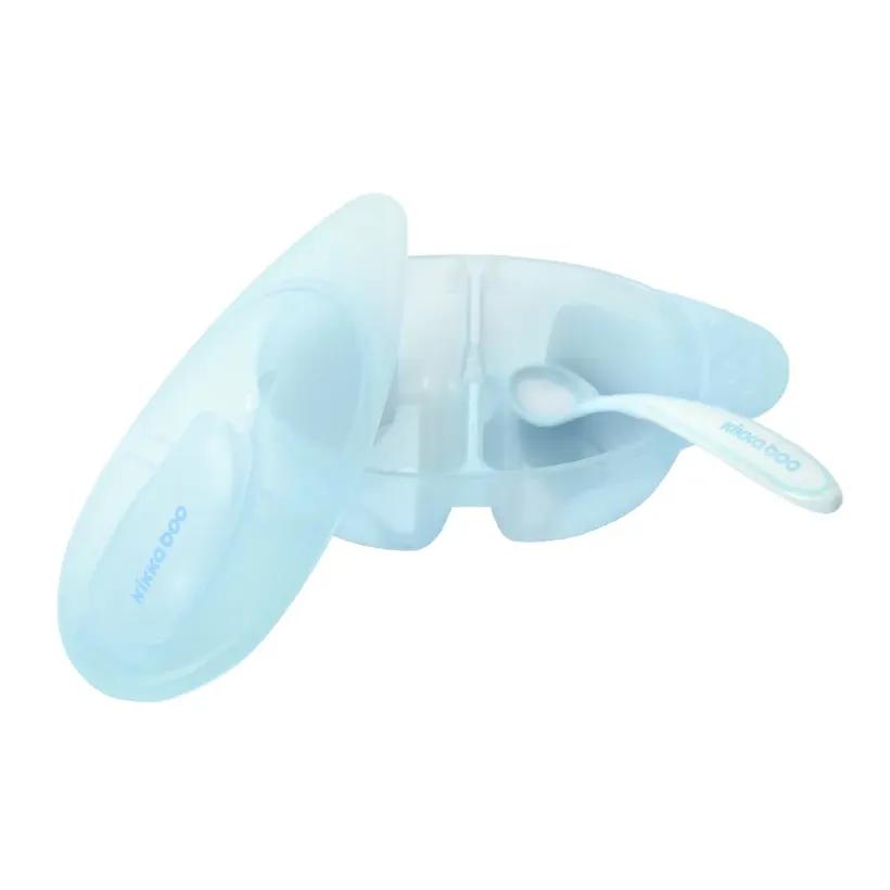 ظرف غذا کیکابو مدل FX0262‬ ‫دو محفظه با قاشق image gallery