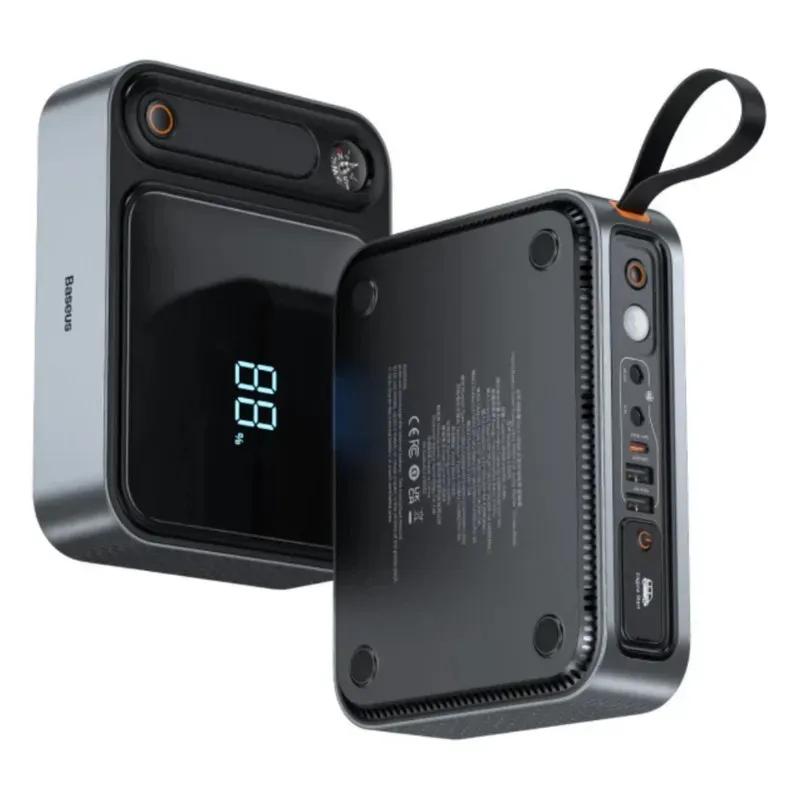 پاوربانک و جامپ استارتر بیسوس مدل C00251400111-00 3000A ظرفیت ۲۶۸۰۰ میلی آمپر ساعت image gallery